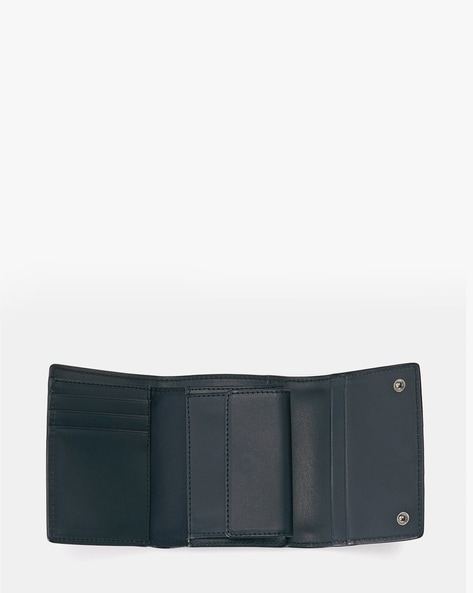 Italian Leather Trifold Wallet