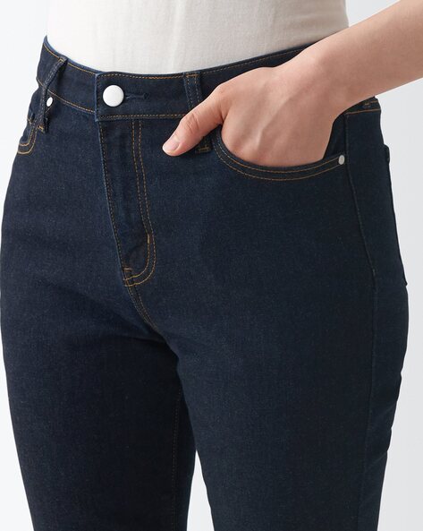 Buy Navy Blue Jeans & Jeggings for Women by MUJI Online