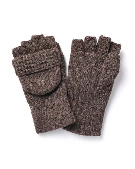 Fingerless Gloves with Mittens