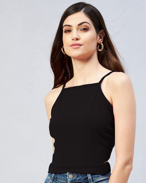 Buy Black Tops for Women by Rare Online