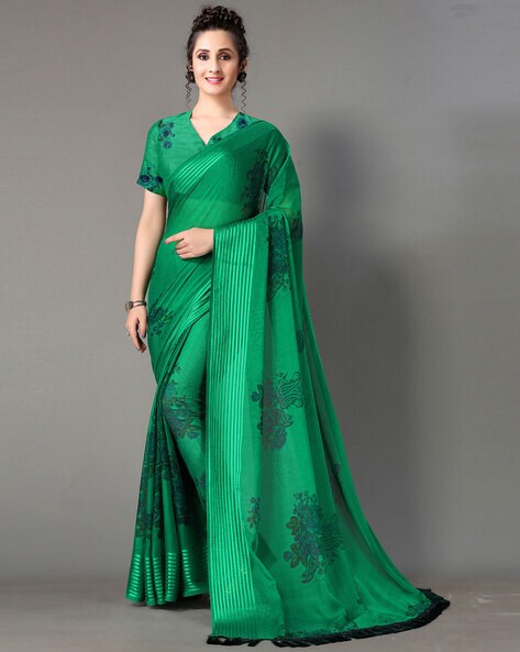 Buy Green Sarees for Women by SHAILY Online