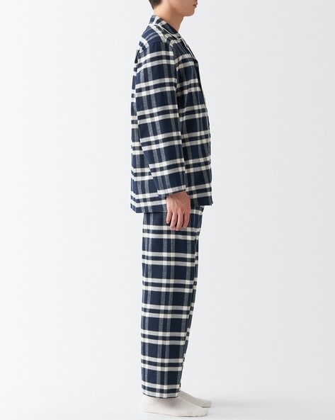 Waffled and flannel pyjama set, Le 31, Shop Men's Pyjamas & Leisurewear  Online