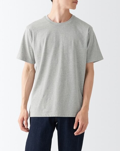 Washed Grey Tshirt - Buy Washed Grey Tshirt online in India