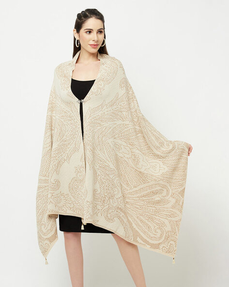 Printed Knitted Shawl Price in India