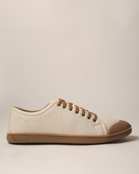 Colourblock Lace-Up Casual Shoes