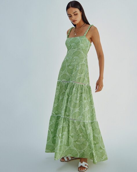 Buy Green Dresses & Gowns for Women by AURELIA Online | Ajio.com