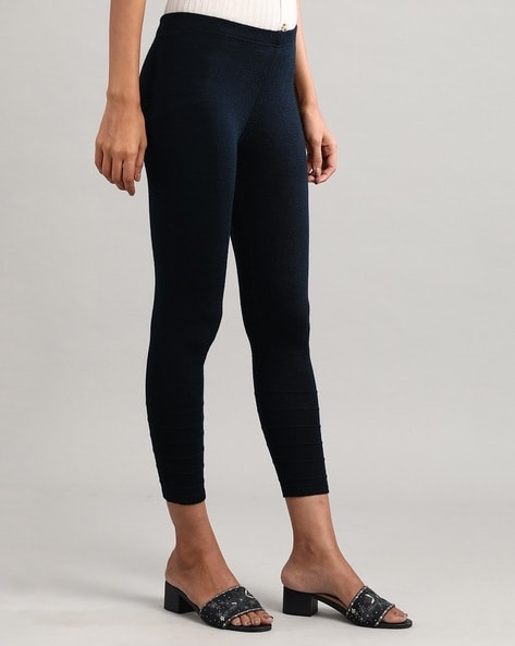 Aurelia Black Leggings - Buy Aurelia Black Leggings online in India