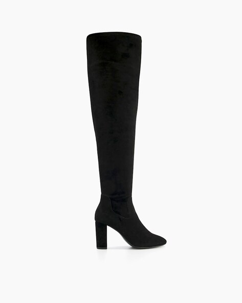 Dune knee length clearance boots