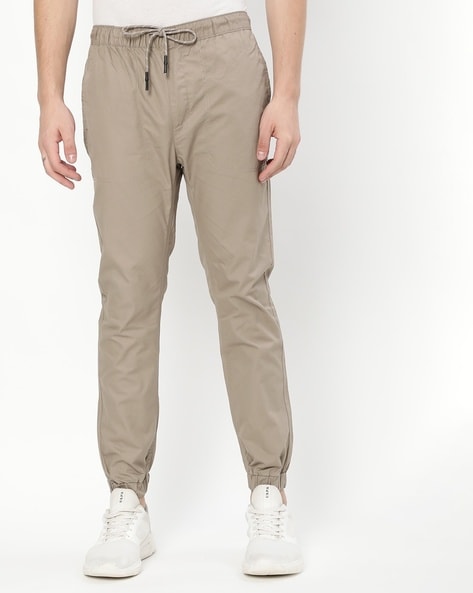 Threadbare Casual Trousers  Buy Threadbare Men Grey Slim Fit Cuffed  Trousers Online  Nykaa Fashion