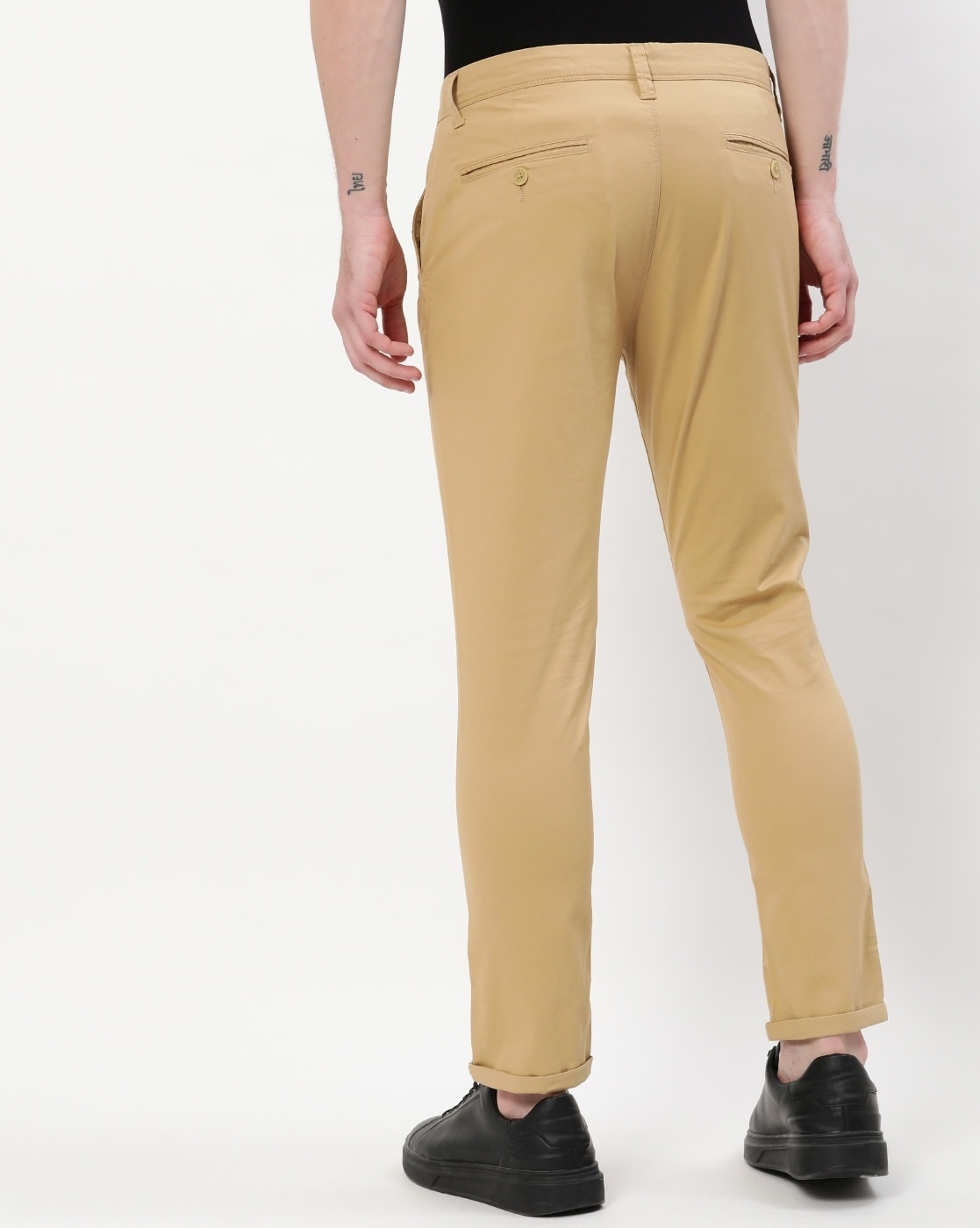 Buy Western Vivid Men's Camel Pant at Amazon.in