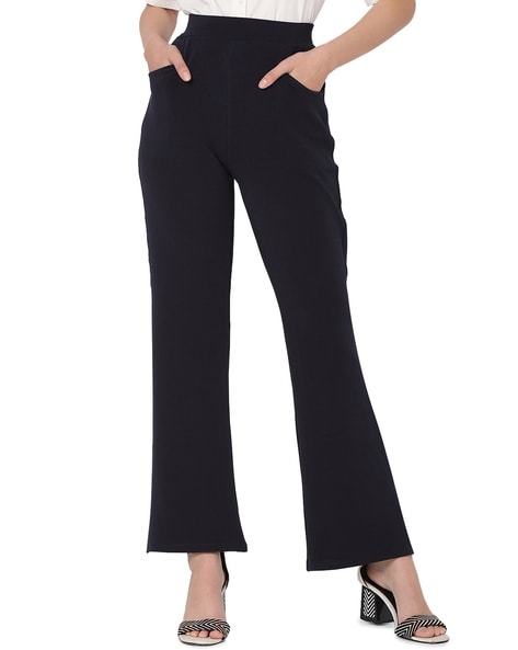 Buy NGT Black Regular Fit Cotton Trouser Pants For Women (5XL) Online at  Best Prices in India - JioMart.