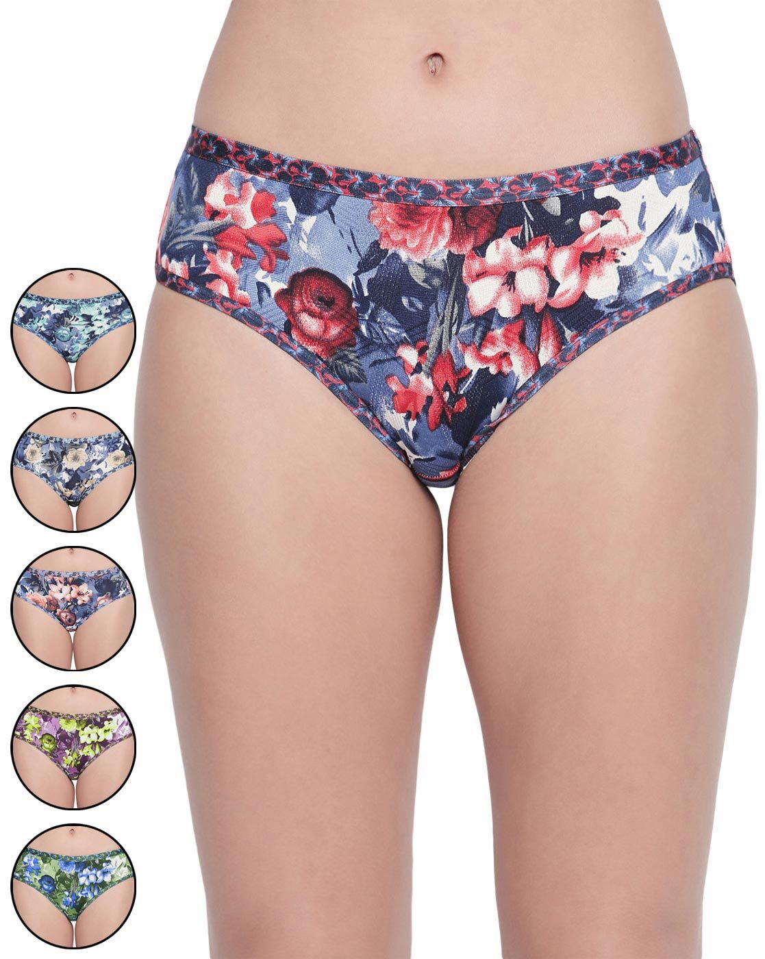 Buy Multi Panties for Women by BODYCARE Online