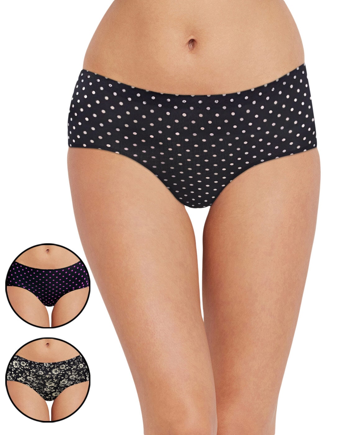 Buy Multicolour Panties for Women by BODYCARE Online