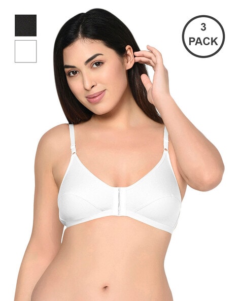 Bodycare Pack of 3 Non-Padded Bras