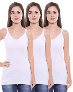 bodycare Pack of 3 Camisoles-picture-21