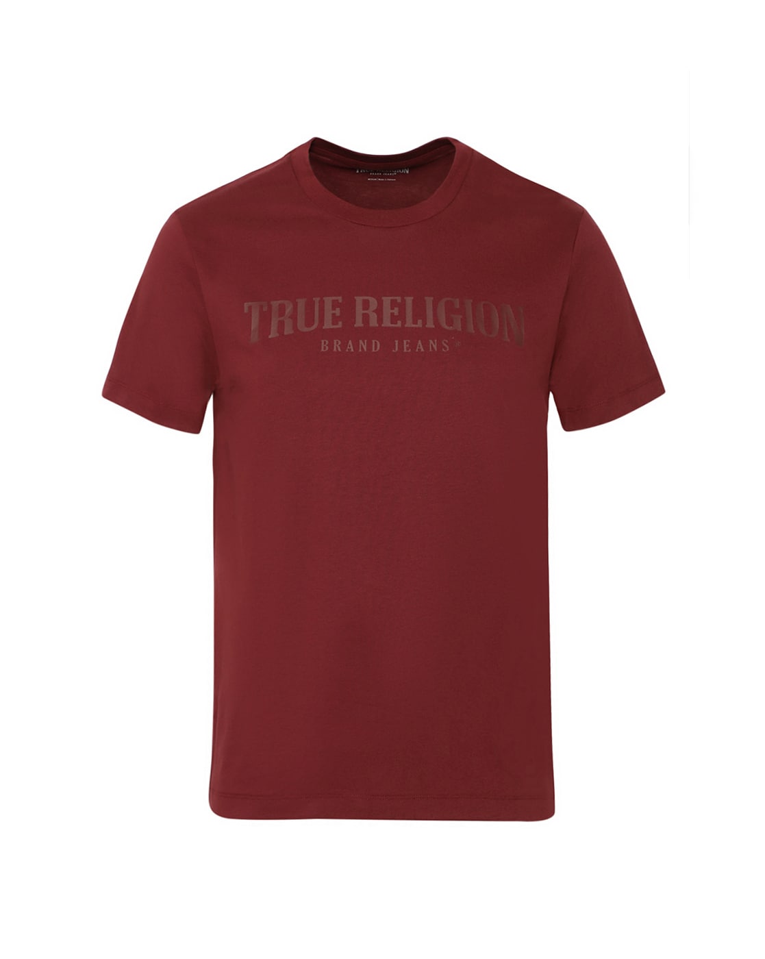 burgundy true religion shirt