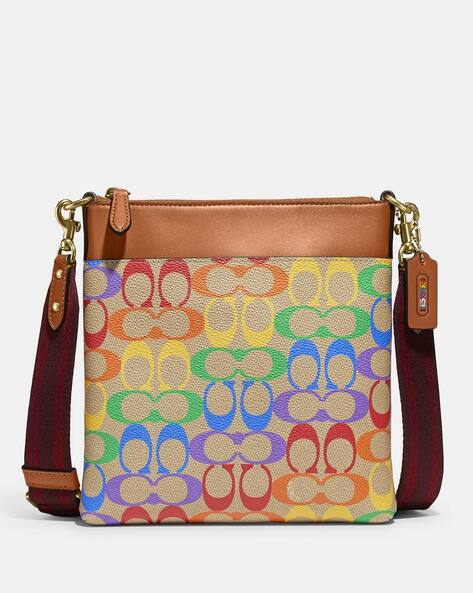 Coach multicolor hotsell crossbody bag