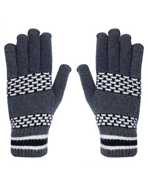 Buy Grey Gloves & Masks for Men by Loom Legacy Online