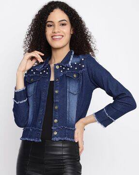 jeans ki short jacket