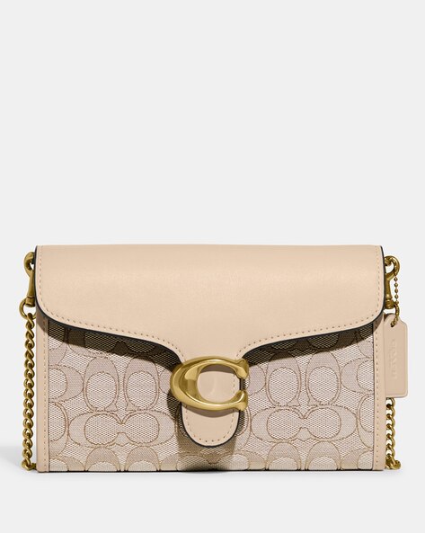 Buy Coach Signature Jacquard Tabby Chain Clutch at Redfynd