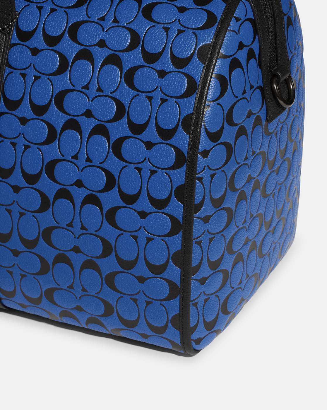 COACH Duffle Bag In Navy Calfskin in Blue | Lyst