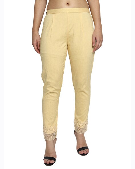 Ankle-Length Pant with Lace Price in India
