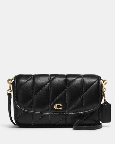 Buy Coach Pillow Quilted Hayden Crossbody Bag, Black Color Women