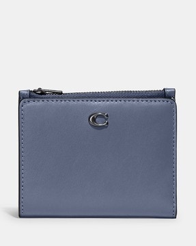 Coach double snap wallet sale