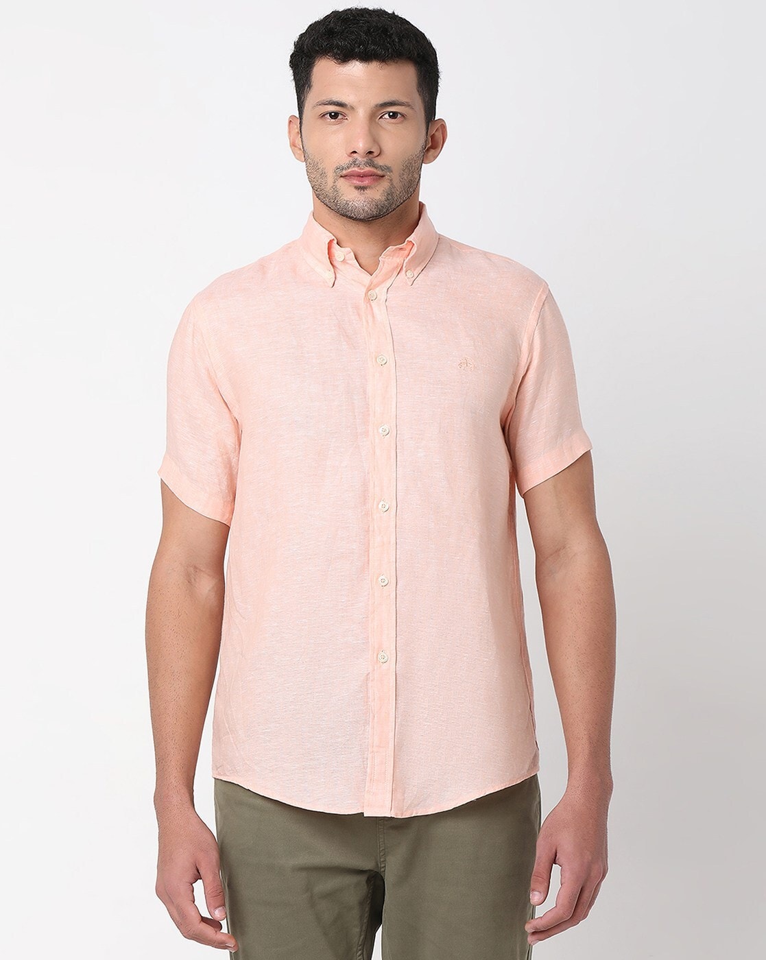 brooks brothers short sleeve button down