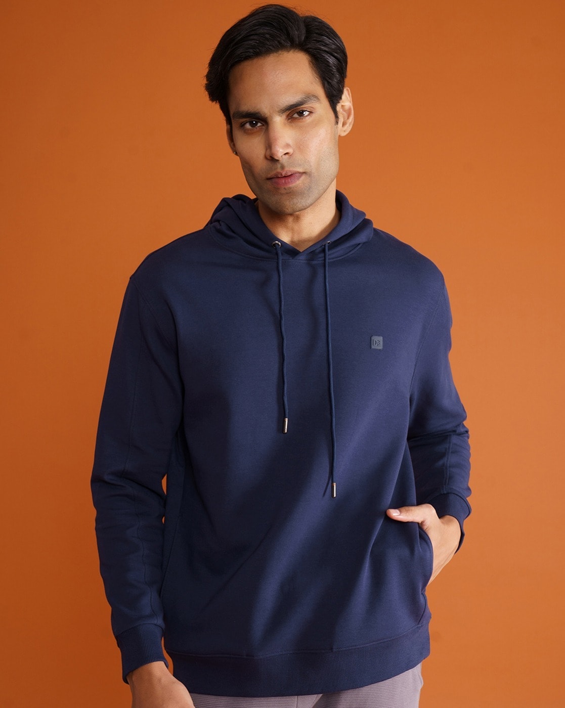 Buy Navy Sweatshirt & Hoodies for Men by DAMENSCH Online