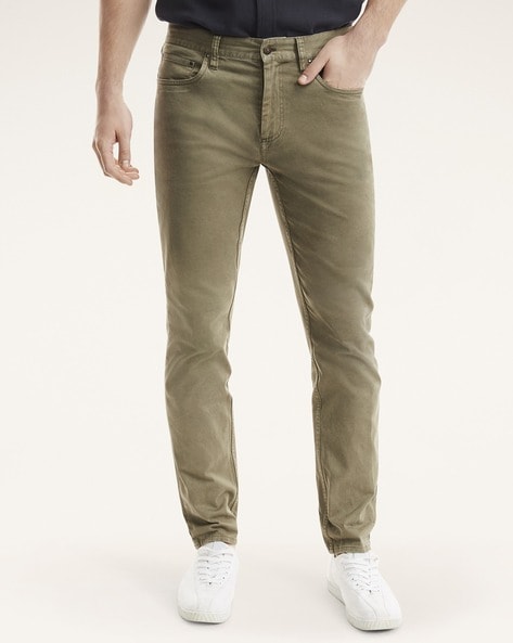 Polo Ralph Lauren STRETCH SLIM FIT TWILL PANT - Chinos - deckwash  white/white - Zalando.de