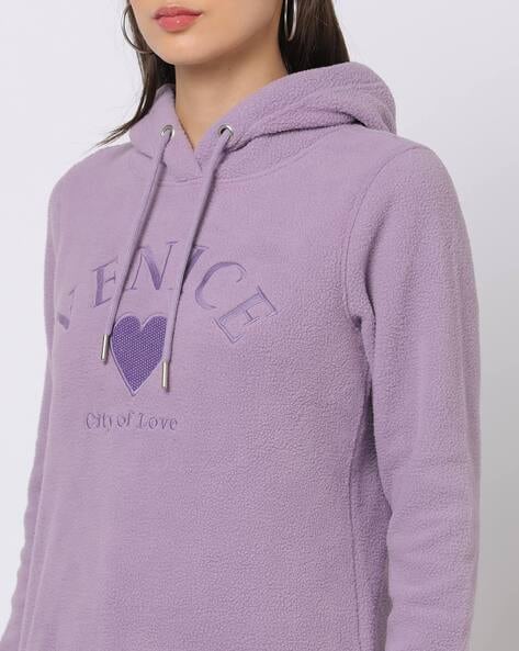 Buy Lavender Sweatshirt & Hoodies for Women by DNMX Online