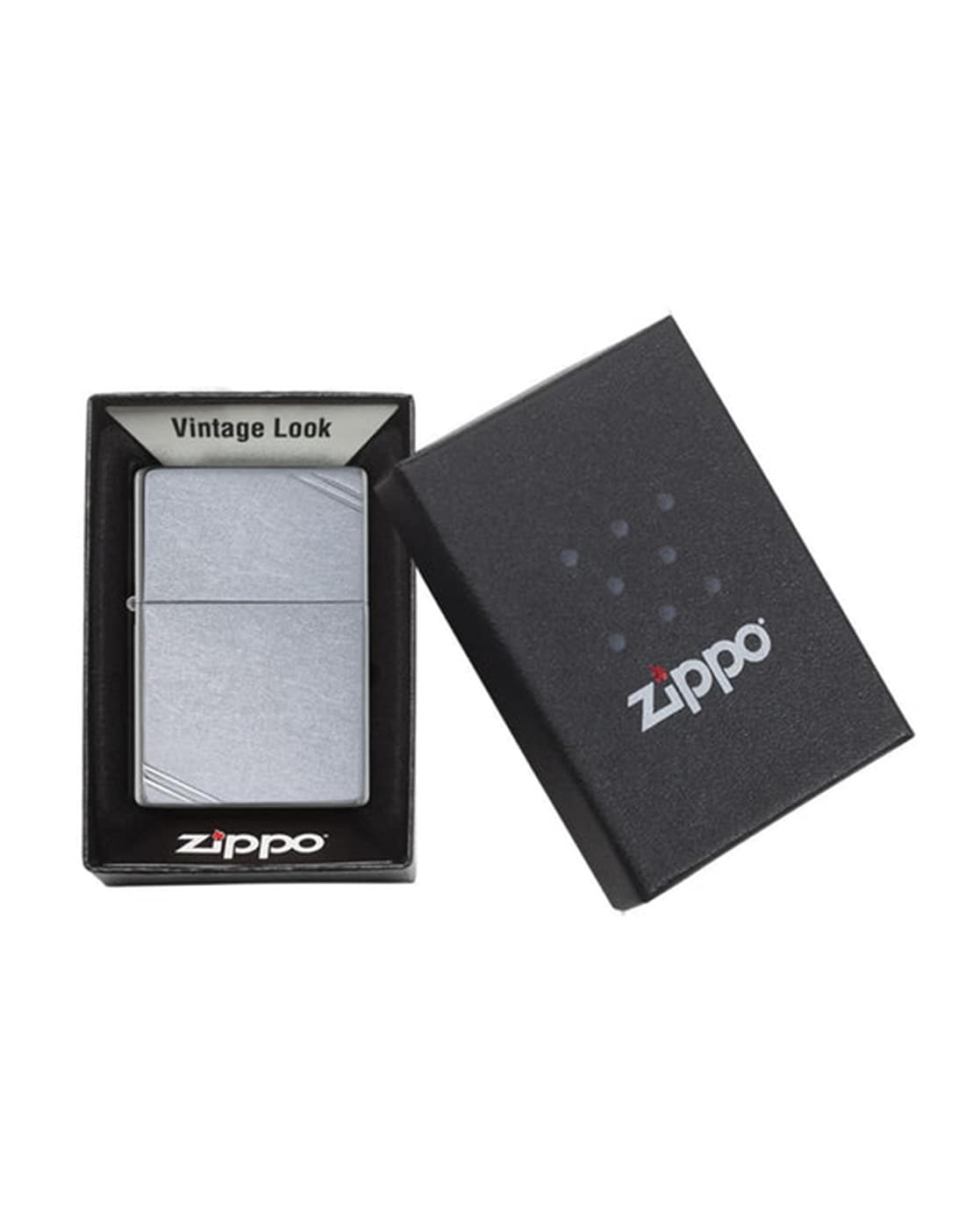 Zippo Classic Street Chrome Vintage Lighter, Buy Zippo Lighters