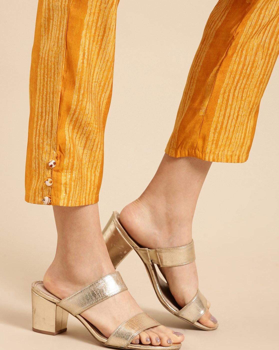 Delaney block heel discount mule