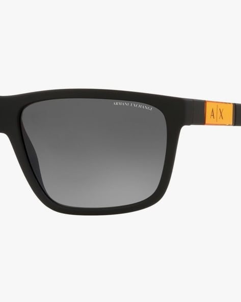 Buy Armani Exchange AX4130SU 81588 56 Shiny Black/Gradient Grey Sunglasses  at Amazon.in