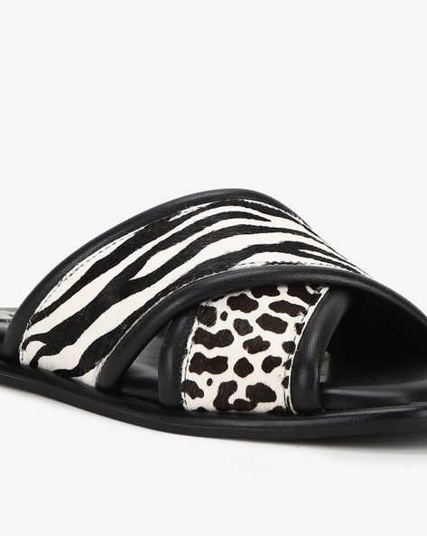 Mk logo slide discount sandal