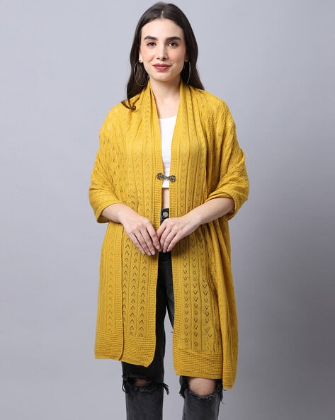 Knitted Wool Stole Price in India