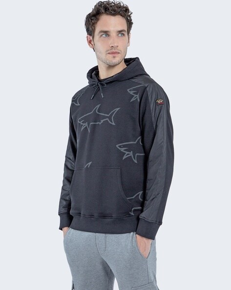 Paul and clearance shark navy hoodie