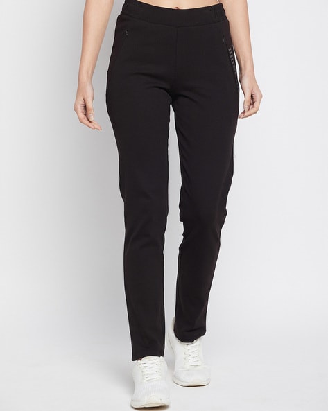 Buy Black Track Pants for Women by MADAME M SECRET Online