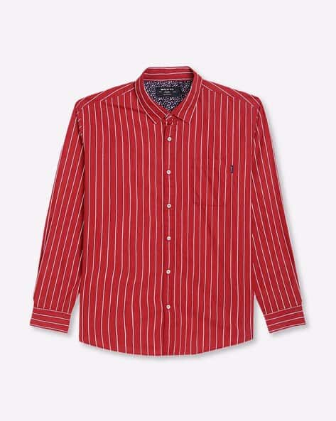 Bengal Striped Slim Fit Shirt with Patch Pocket
