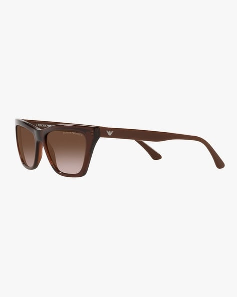 Buy Emporio Armani Polar Grey Gradient Square Sunglasses for Men Online @  Tata CLiQ Luxury