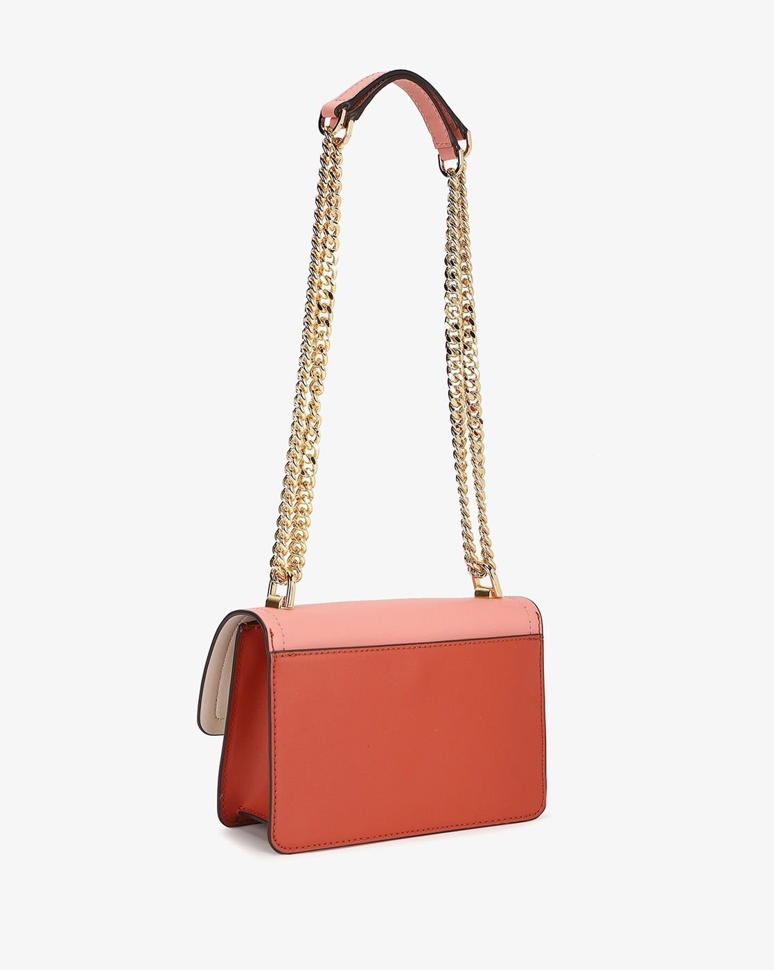Heather Extra-Small Color-Block Leather Crossbody Bag –