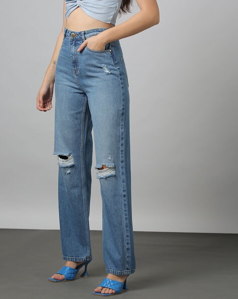 Discover 117+ straight jeans women best