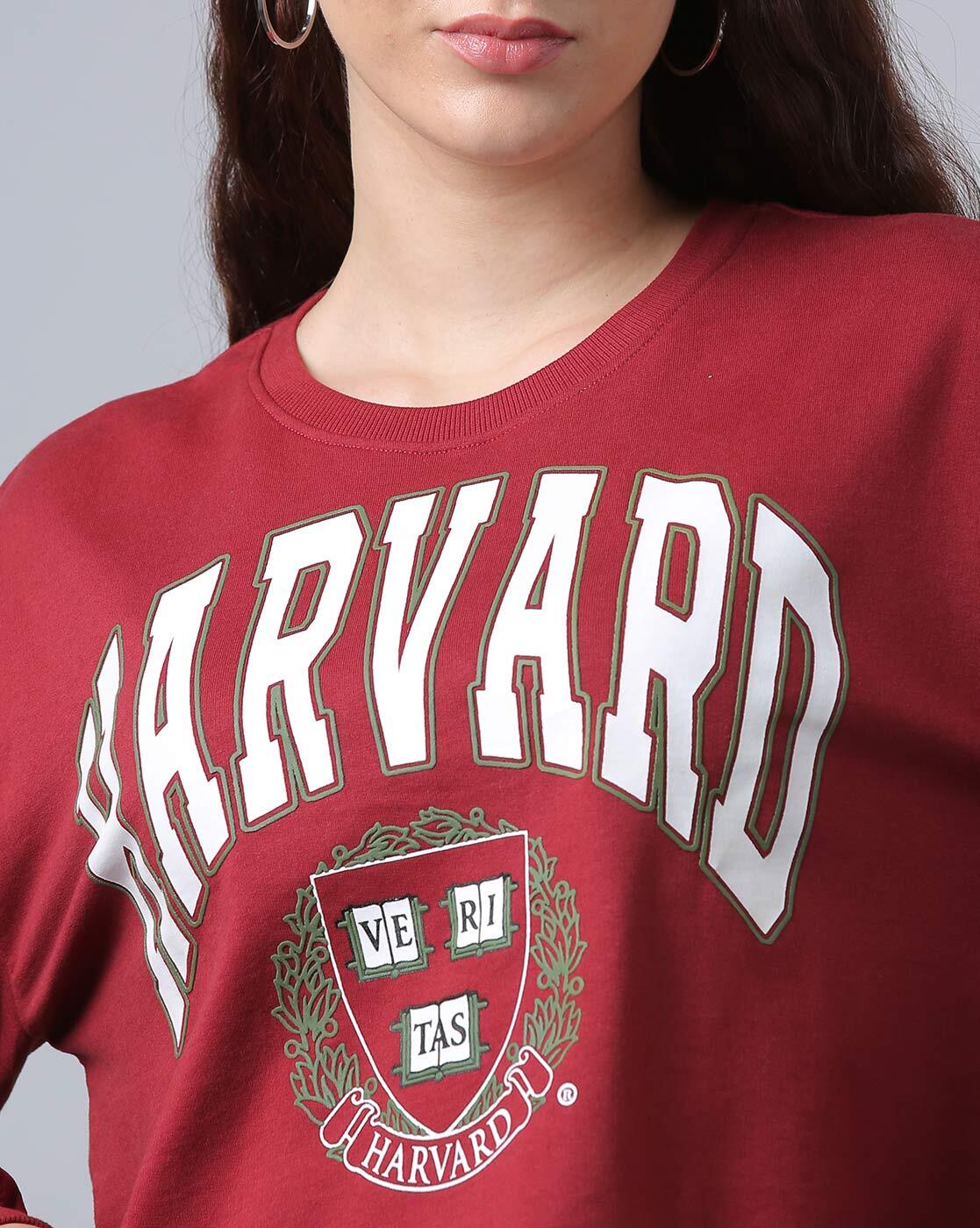 Red deals harvard sweatshirt