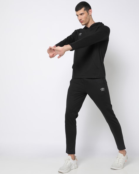 Hooded Tracksuit with Drawstring Waist