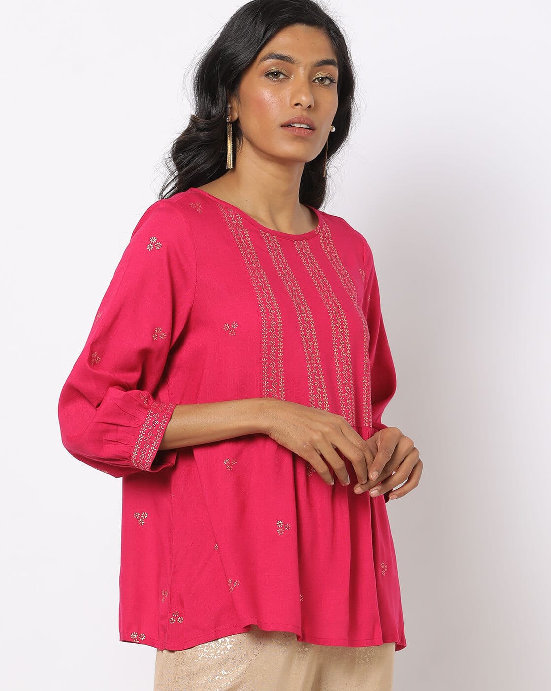 Buy Pink Shirts, Tops u0026 Tunic for Women by Itse Online | Ajio.com