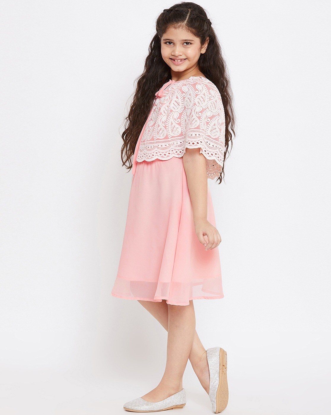 Buy Pink Dresses & Frocks for Girls by Stylobug Online 