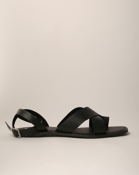 Buy Nude Flat Sandals for Women by Buda Jeans Co Online | Ajio.com