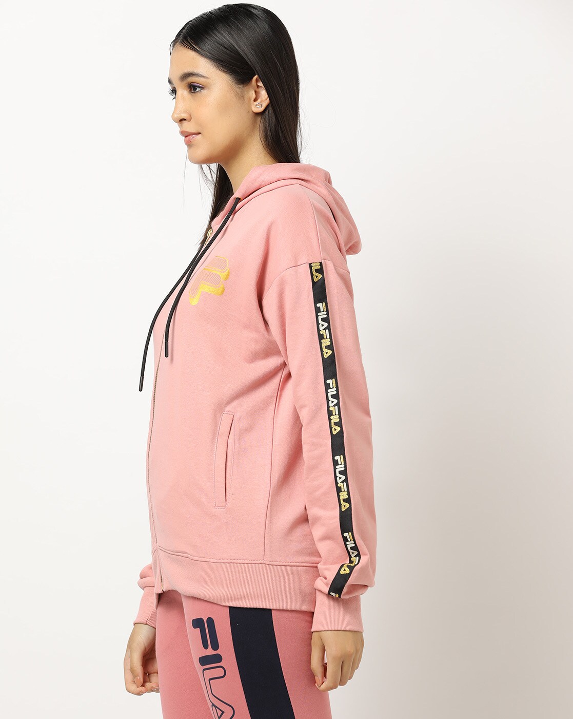 Fila sweatshirt womens sale pink