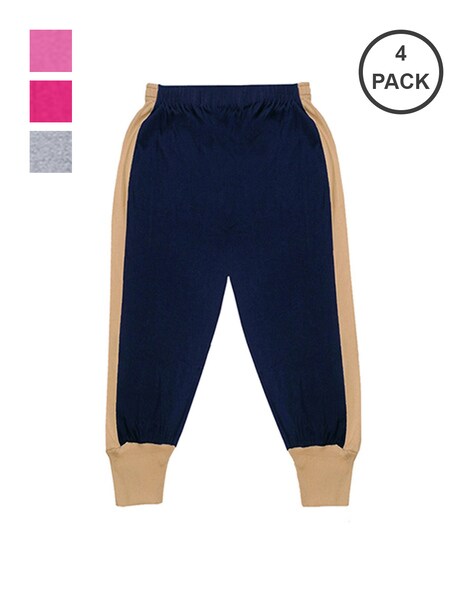 Buy Multi Trousers & Pants for Girls by INDIWEAVES Online